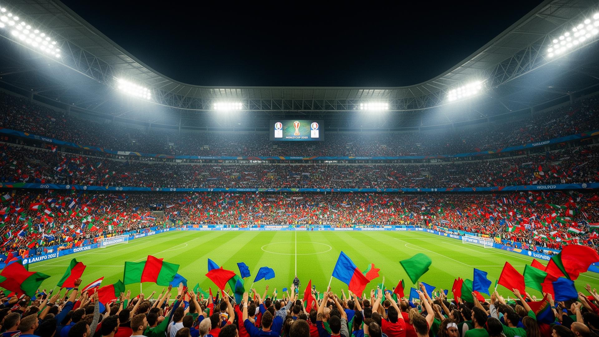 World Cup stadium atmosphere